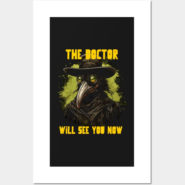 The doctor will see you now Wall Art by Popstarbowser